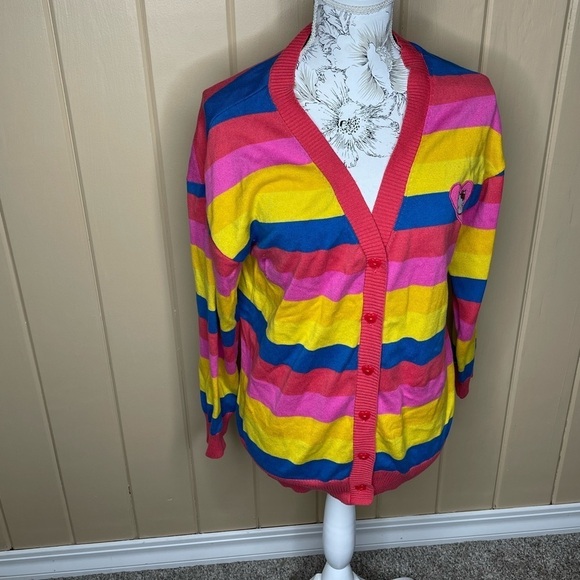 ModCloth x Hello Kitty Sweet Like Candy Oversized Cardigan Small - Picture 2 of 4